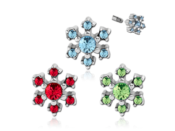 Накрутка весенняя снежинка