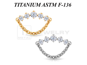 Кластер из титана Ti Metal луксор