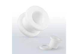 Тоннели из белого акрила