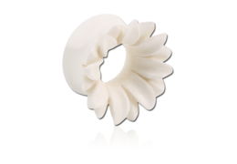 Тоннели белый цветок, пара Тоннели белый цветок, пара