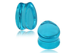 Плаги каплевидные aqua, пара