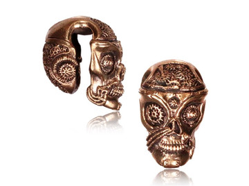 Подвесы стимпанк череп, пара