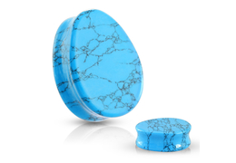 Плаги бирюзовая капля