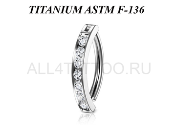 Кликер из титана Ti Metal радиан